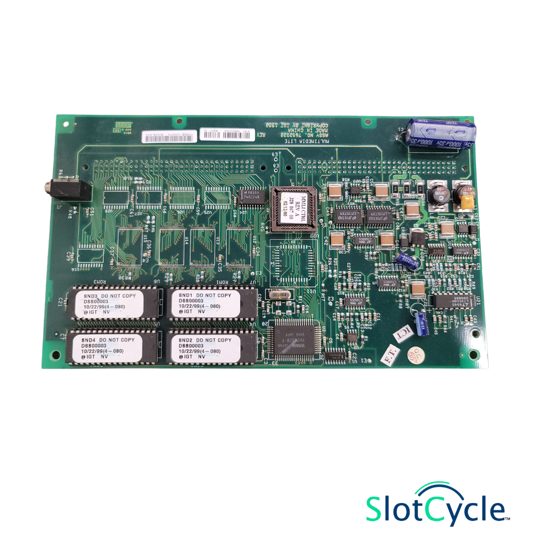 IGT Game King Soundboard 76923201 REV A